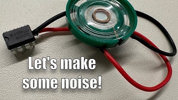 Generating sound with a 555 and a speaker