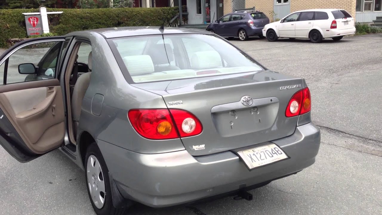 2004 corolla ce