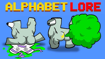 Alphabet Lore (H) But Fixing Letters - If Alphabet Lore FART too much | GM Animation