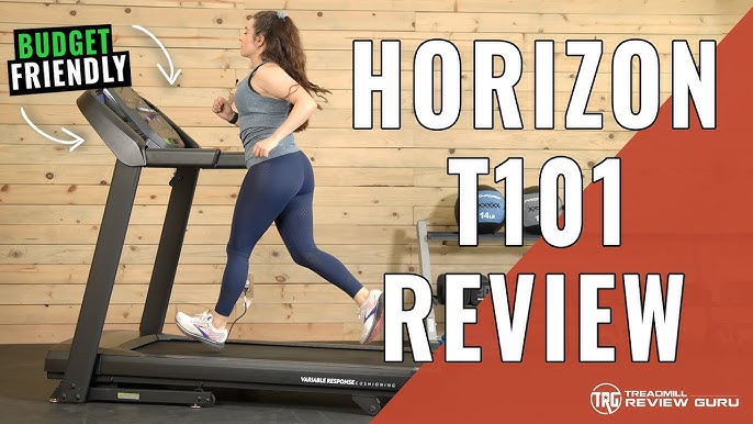Horizon T101 Treadmill Review - YouTube