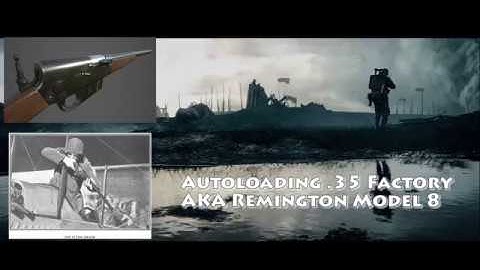 Battlefield 1: Autoloading .35 Factory (Remington Model 8)