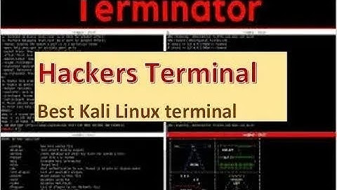 How to install Terminator in Kali Linux 2021