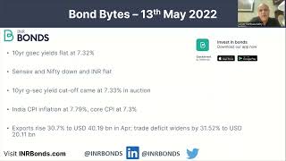 Can India Retail Inflation Be Contained - Bond Bytes 13Th May 2022