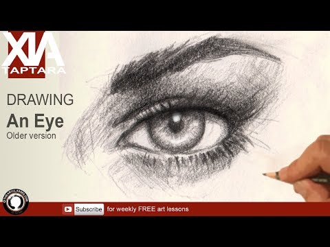 how to draw eye