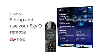 Setting up and using your Sky Q remote - Sky Help