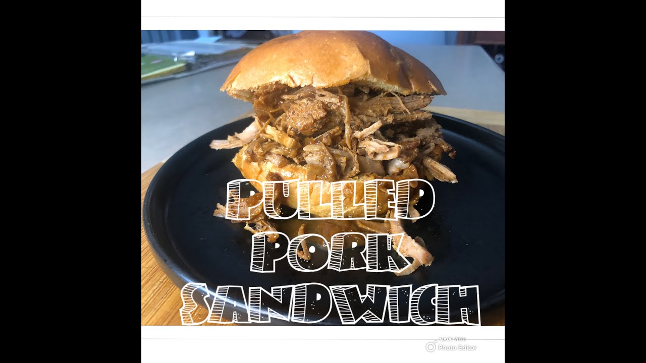 How to Make Pulled Pork Without a Smoker Pulled Pork Sandwich