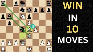 10 Chess traps in French defence with 80% WIN rate!!