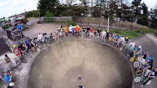 Blade 350qx 3 Gopro Hero 4 Black Rom Skatepark Old school Bmx Birthday Bash