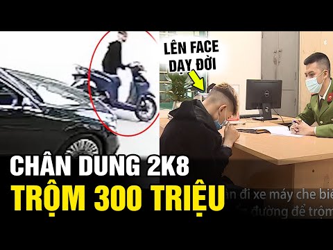 Video 2K8 trộm 300 triệu của chủ xe Mercedes, tậu xe SH, lên... - youtube