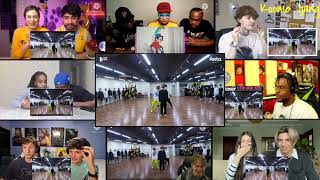 BTS 'N O' Dance Practice (MOS ON:E dance break ver.) | Reaction Mashup