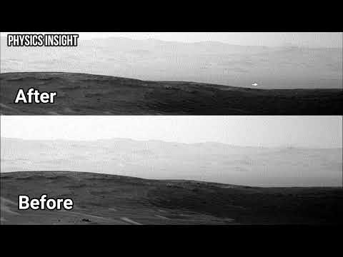 NASAs Curiosity Rover Captured Two Mysterious UFO Lights On Mars Is This A Cosmic Ray 10