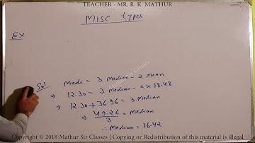 Expected Math MCQ Miscellaneous Type Question for BCOM First Semester Examination Mathematics videos