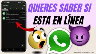 😈🤭CÓMO SABER SI MI PAREJA ESTÁ EN LÍNEA, SIN ENTRAR A WHATSAPP 😈🤩 screenshot 3