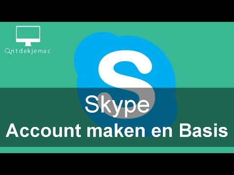 Video: Een Nieuwe Skype-gebruiker Maken