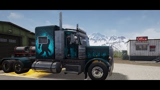 Alaskan Road Truckers Проводим эксперемент по расходу топлива. Катаю, общаемся.