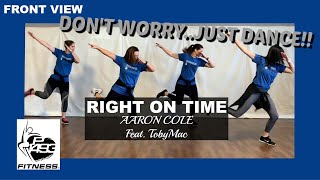 RIGHT ON TIME || AARON COLE ft. TOBYMAC || P1493 FITNESS® || CHRISTIAN FITNESS