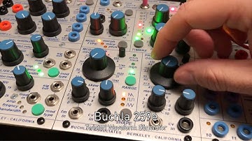 Modular :: Buchla 259e Twisted Waveform Generator :: Some Sounds