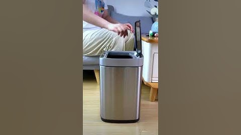Thùng rác cảm ứng 9L ,13L tự động mở inox