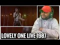 FIRST TIME HEARING MICHAEL JACKSON - LOVELY ONE LIVE REACTION