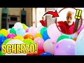 SCHERZO AI MIEI GENITORI - RIEMPIO CASA CON 400 PALLONCINI!