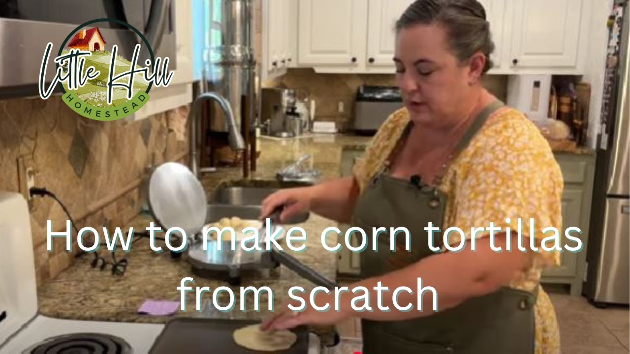 Corn tortilla recipe. How we make corn tortillas from scratch