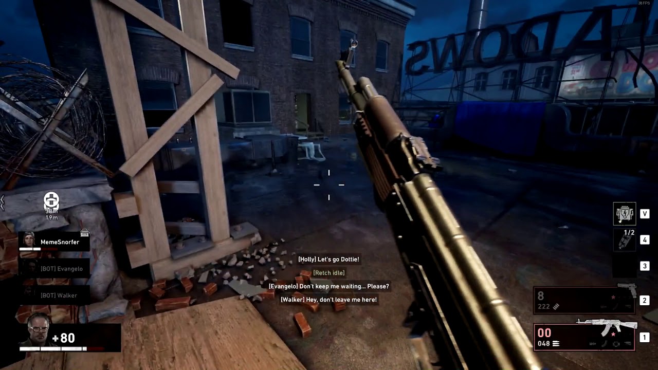 Back 4 Blood Closed Alpha Stage 1 Gameplay [NO COMMENTARY] ( Survivor difficulty)