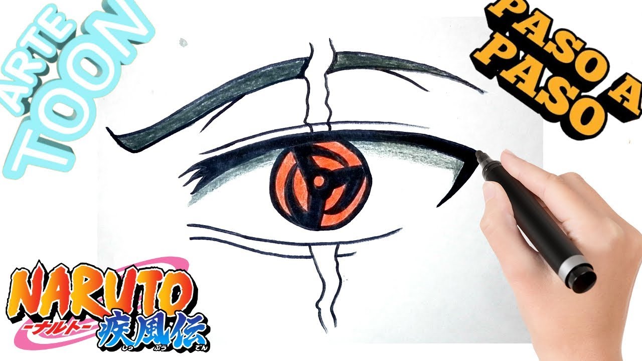 Como dibujar el Sharingan de Kakashi paso a paso - thptnganamst.edu.vn