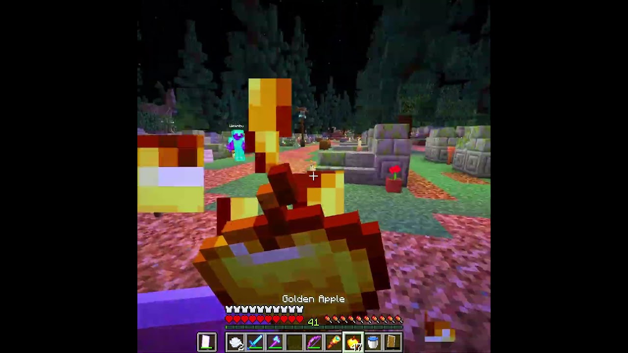 Original Video From Parrot: "2 Minecraft Pros VS 1000 Hunters "