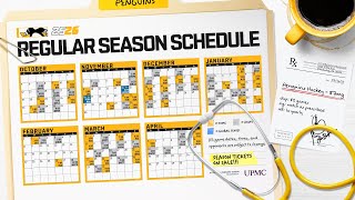 2025.26 Schedule Release | Pittsburgh Penguins
