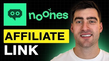 How to Get AFFILIATE LINKS on NoOnes - Step by Step