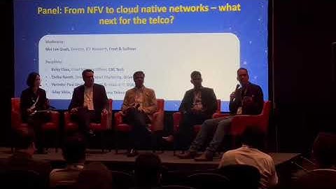 From NFV to cloud native networks - what