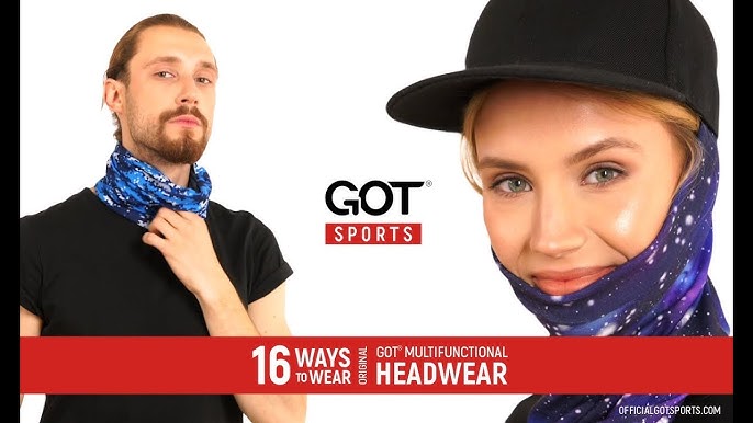 Multifunctional Muslim Headwear: Fashionable Face Mask, Neck