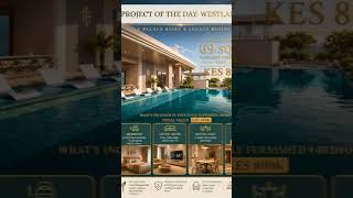 Exclusive offer for 1 bedroom apartment 69 sqm selling at Ksh 8M with furnished options near Sarit
