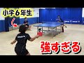 【天才女子カットマン】全日本ホープス3位 瓜生選手が小学生とは思えないレベルで強すぎる件。【卓球】