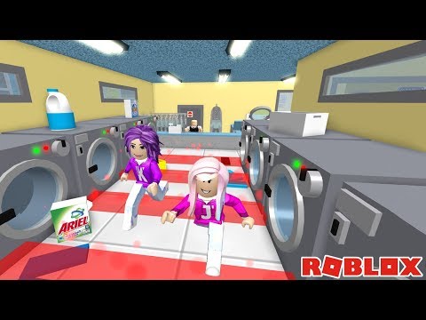 SECRET HIDDEN BADGE FOUND! / Roblox: Escape the Laundromat Obby 👚👖
