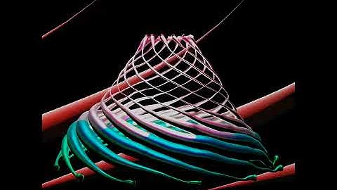 "Spiral Felix" - #generativeart #spiral #helix - 4kp60