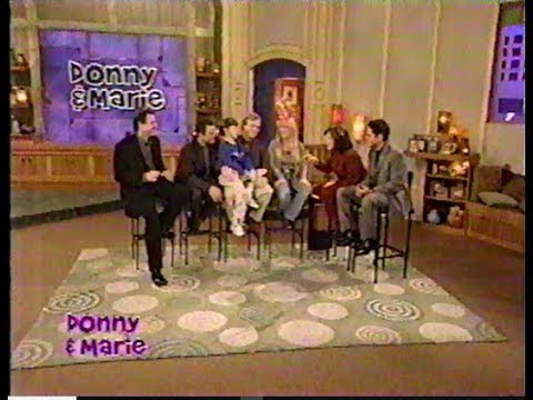 The Brady Bunch Reunion on Donny and Marie Talk Show 2000