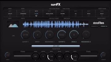 sumFX - Modular Multi-FX Processor by @oscaudio (iOS version demo)