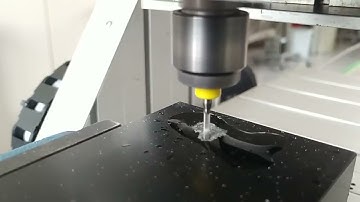 first cut with Isel CNC mill + Estlcam