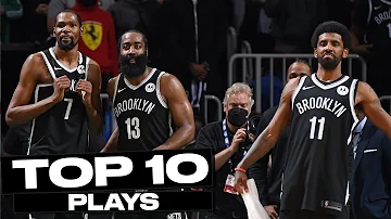 Top 10 Brooklyn Nets Plays of The Year! 🔥