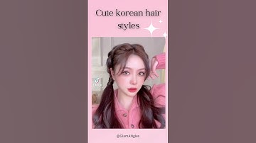 Cute korean hair styles ✨💥 #beauty #aesthetic #shorst #short #glowup #trending
