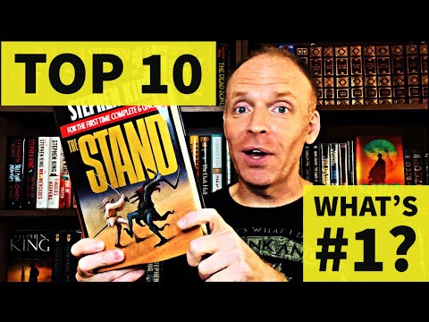 Top 10 Stephen King Books (I've read them ALL!)