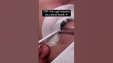 ❗️How can you remove a stubborn outgrown lash?👏