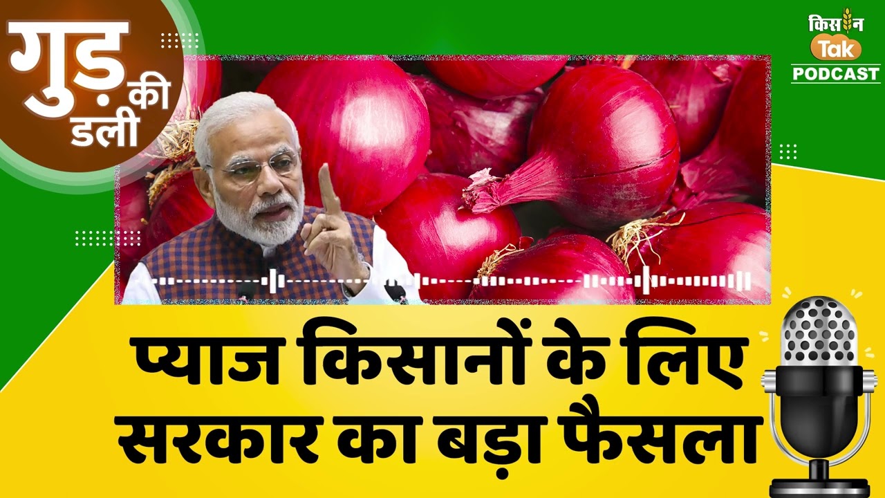 Podcast: Onion Farmers मनाने के लिए किसानों से खरीदेगी 2 लाख टन प्याज | Kisan Tak