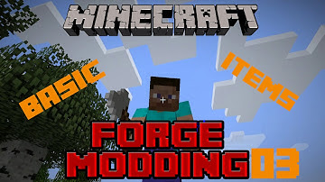 Minecraft Forge 1.7.10 Modding Tutorial #003►How to Create an Item|Modding Tutorial