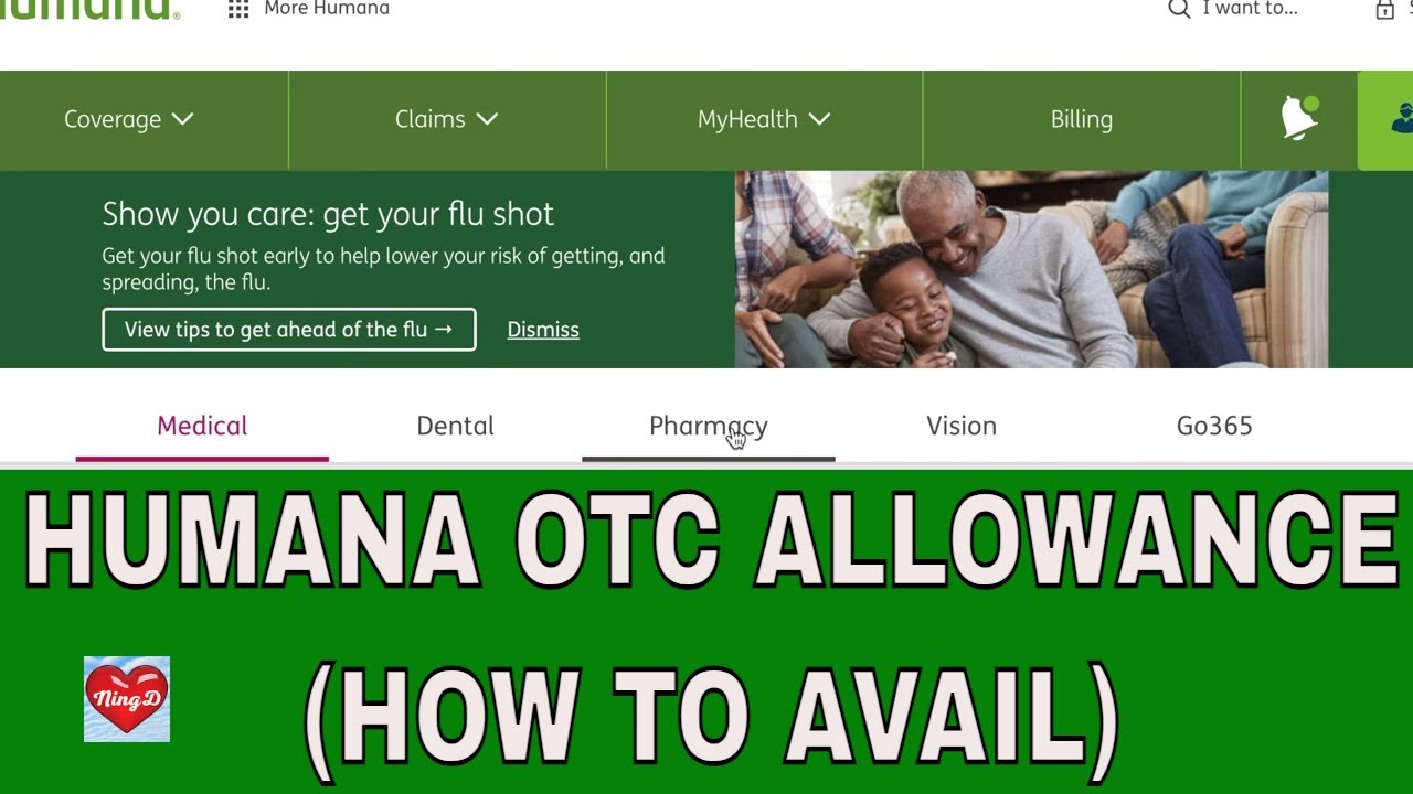 OvertheCounter (OTC) Allowance from Humana//Available OTC Products