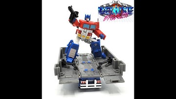 DR. WU Legends Class DW-E04 Prime Commander Transformer Review! (G1 Optimus Prime)