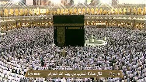 صلاة المغرب ١٤٣٤/٤/٣٠ من سورة الأحزاب فضيلة الشيخ سعود بن إبراهيم الشريم حفظه الله