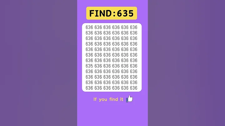 Find odd numbers - 635 - #odd #quiz #braintest