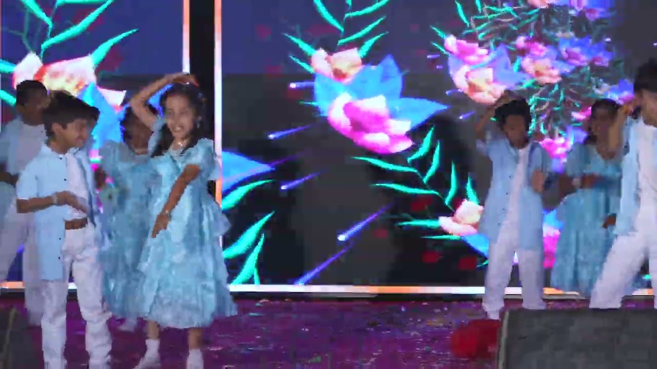 CHINNI GUNDELO DANCE PERFORMANCE BY 1st CLASS KIDS